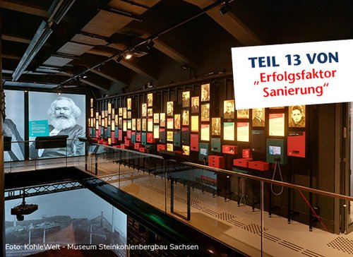 flur mit ausstellungsstücken - zum Blogbeitrag: Erfolgsfaktor Sanierung: Eine wirklich museumsreife Leistung
