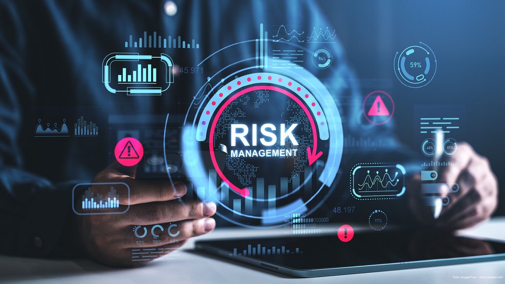 Display mit Wort risk management