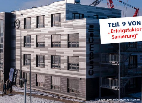 Haus - zum Blogbeitrag: Erfolgsfaktor Sanierung: Der wirtschaftliche Akku ist wieder aufgeladen