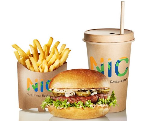 Ein Burger-Bundle der Marke NIC