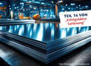 stapel mit metallplatten