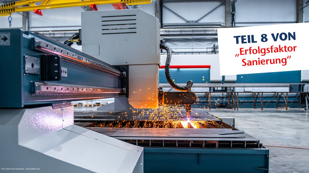 Maschine mit Lasertechnik