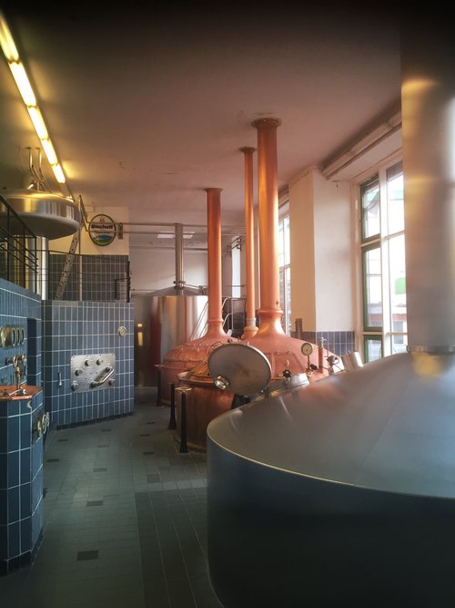 Braukessel der Brauerei Bischoff - zum Blogbeitrag: Privatbrauerei Bischoff: Betrieb wird zunächst kontrolliert heruntergefahren – Investoreneinstieg aber weiter möglich